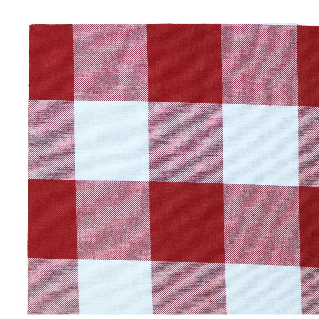 Buffalo Check Crimson Red Napkin 18x18 - Home Collections by Raghu
