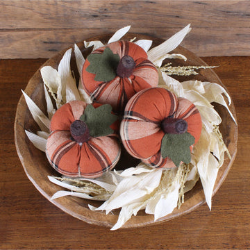 F Harvest Moon Mini Pumpkins Set of 3 - Home Collections by Raghu