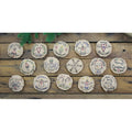 Circle Embroidered Ornaments Set of 15 Ornament - Home Collections by Raghu