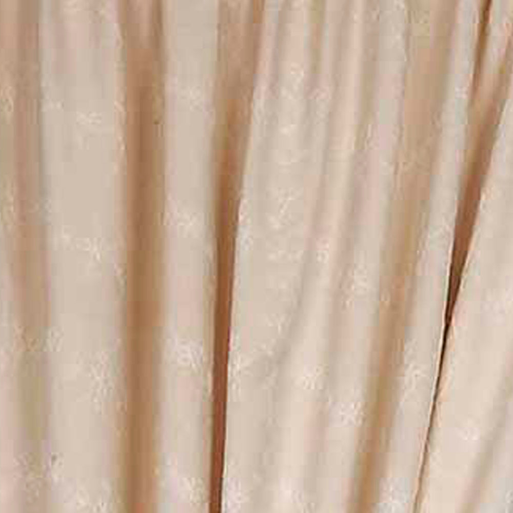 Cream Candlewicking Cream 63" Panels Lined - Home Collections by Raghu