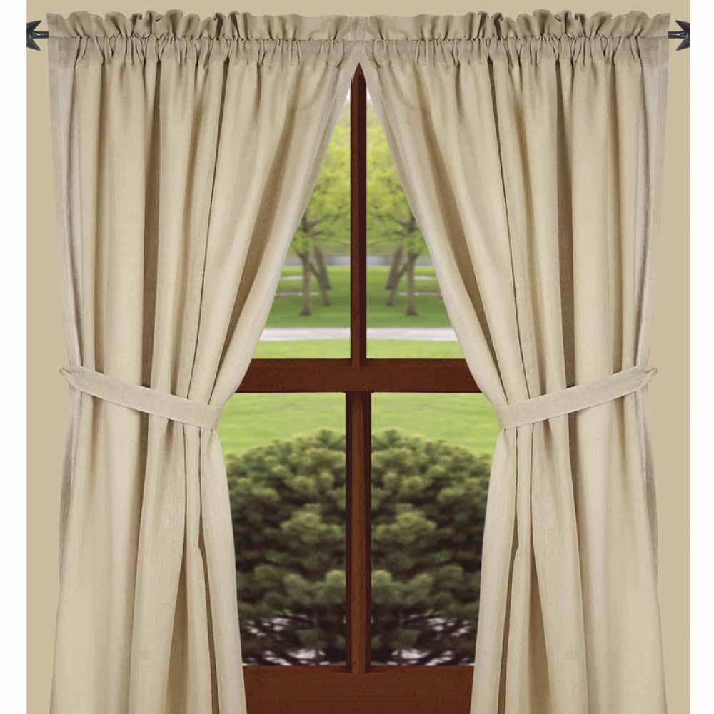 Cream Heirloom Cream Drapery 86" Panels - Home Collections by Raghu