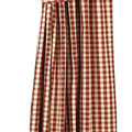 Barn Red Nutmeg Heritage House Check Barn Red Drapery 86