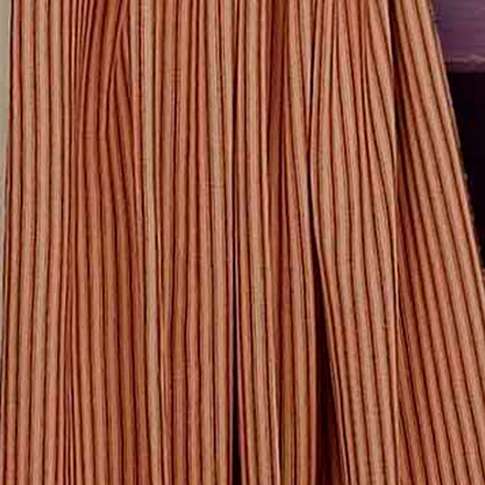 Barn Red Nutmeg York Ticking Drapery 86" Panels Lined - Home Collections by Raghu