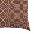 Black Tan Marshfield Jacquard Pillow Cover - Home Collections by Raghu