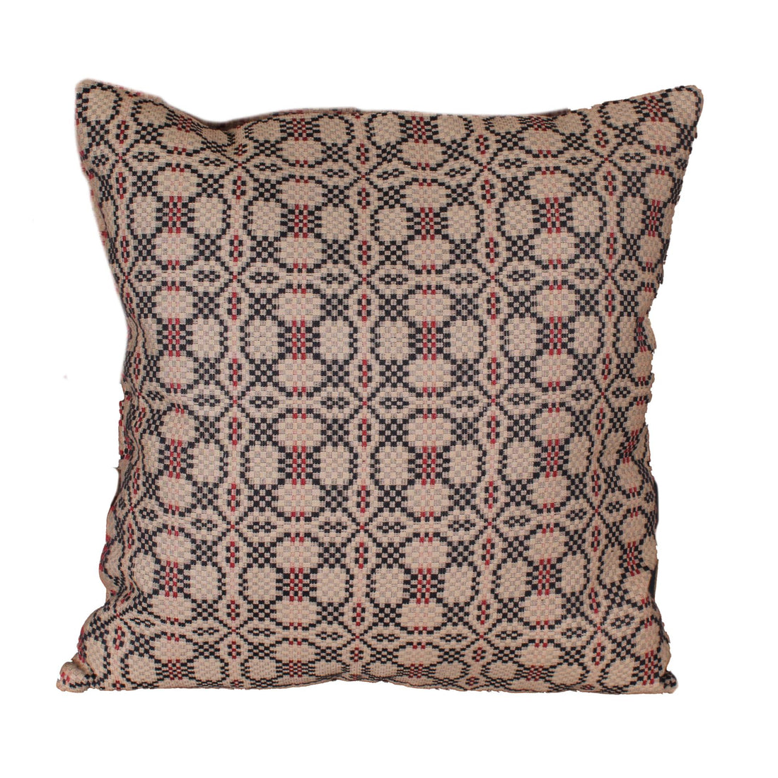 Kendall Jacquard Black Pillow Cover 18 In - Home Collections by Raghu