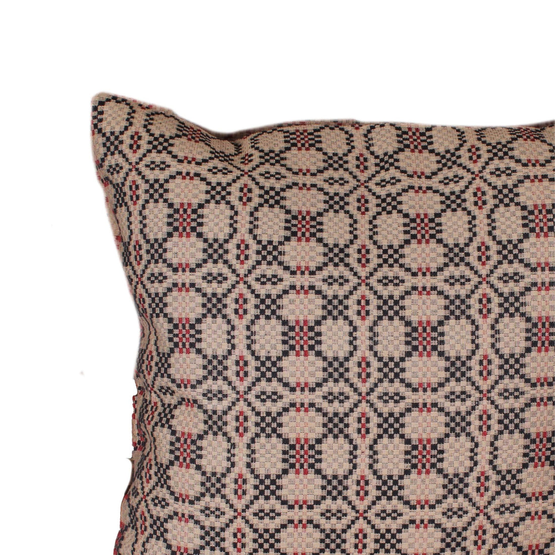 Kendall Jacquard Black Pillow Cover 18 In - Home Collections by Raghu