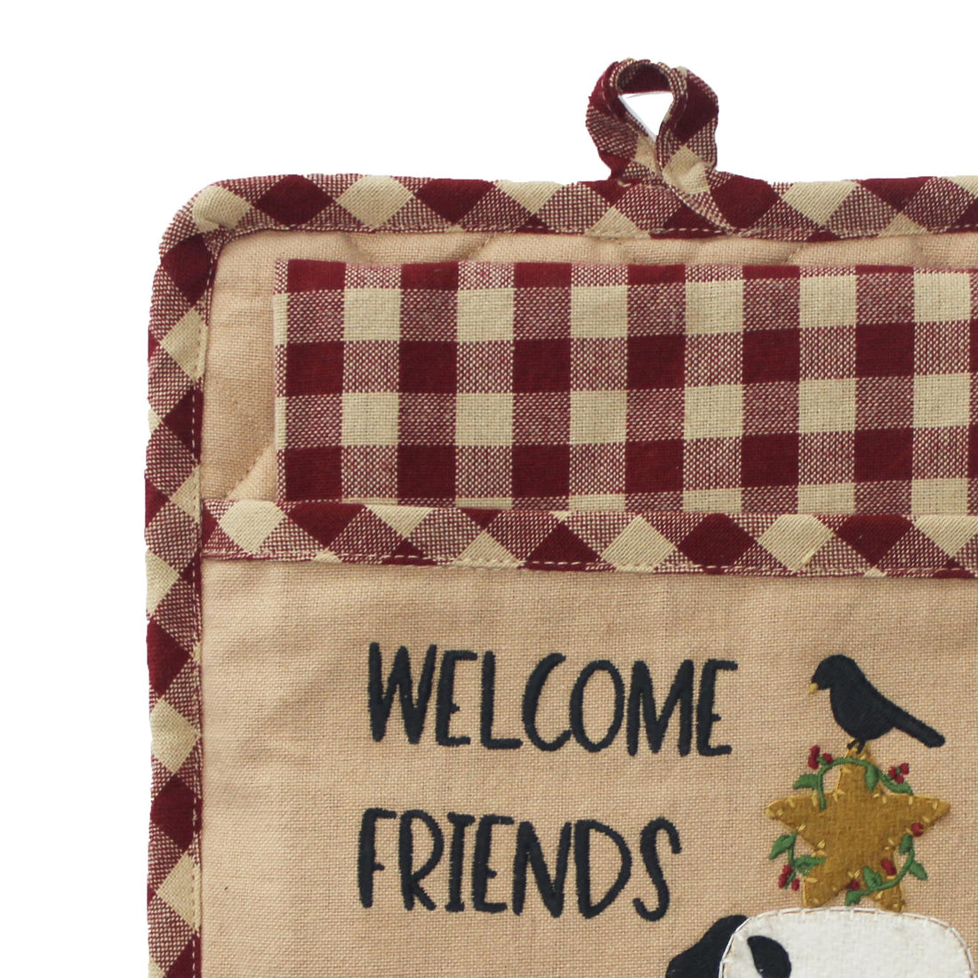 Country Stack Pocket Potholder set - Home Collections by Raghu