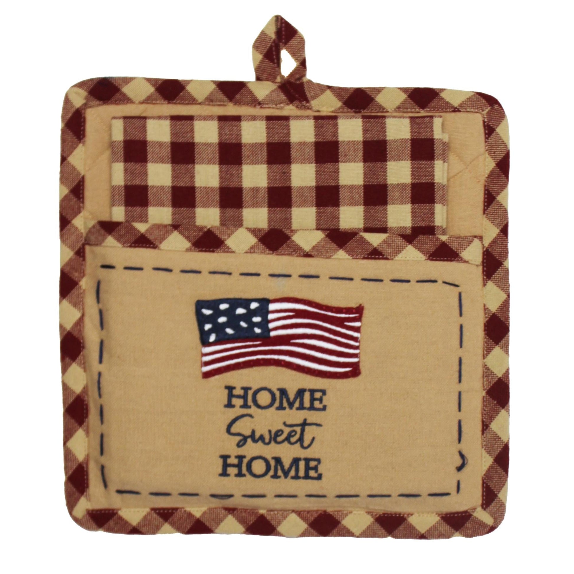 Home Sweet Home Pkt Flag PH Set - Home Collections by Raghu