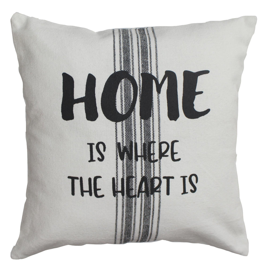 Home Grain Sack 14 Inx14 In Pillow - Home Collections by Raghu