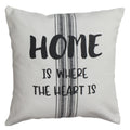 Home Grain Sack 14 Inx14 In Pillow - Home Collections by Raghu