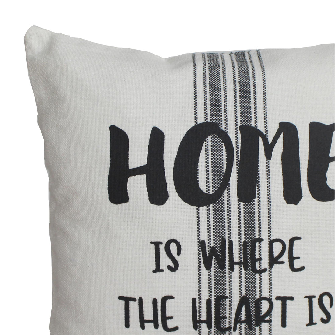 Home Grain Sack 14 Inx14 In Pillow - Home Collections by Raghu