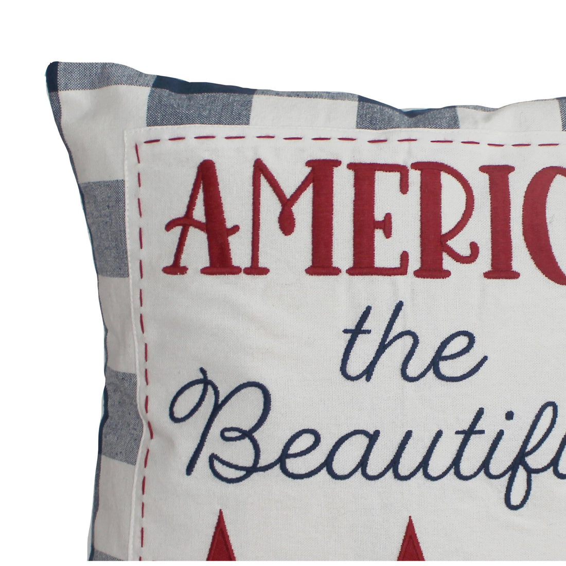 America the beautiful Pillow 14’??‹¨«x14’??‹¨« - Home Collections by Raghu