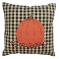 F Pumpkin & Bittersweet Pillow 14x14 - Home Collections by Raghu