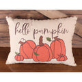 F hello pumpkin pillow 14 Inx20 In - Home Collections by Raghu