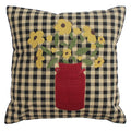 Country Bouquet Pillow 14 In - Home Collections by Raghu