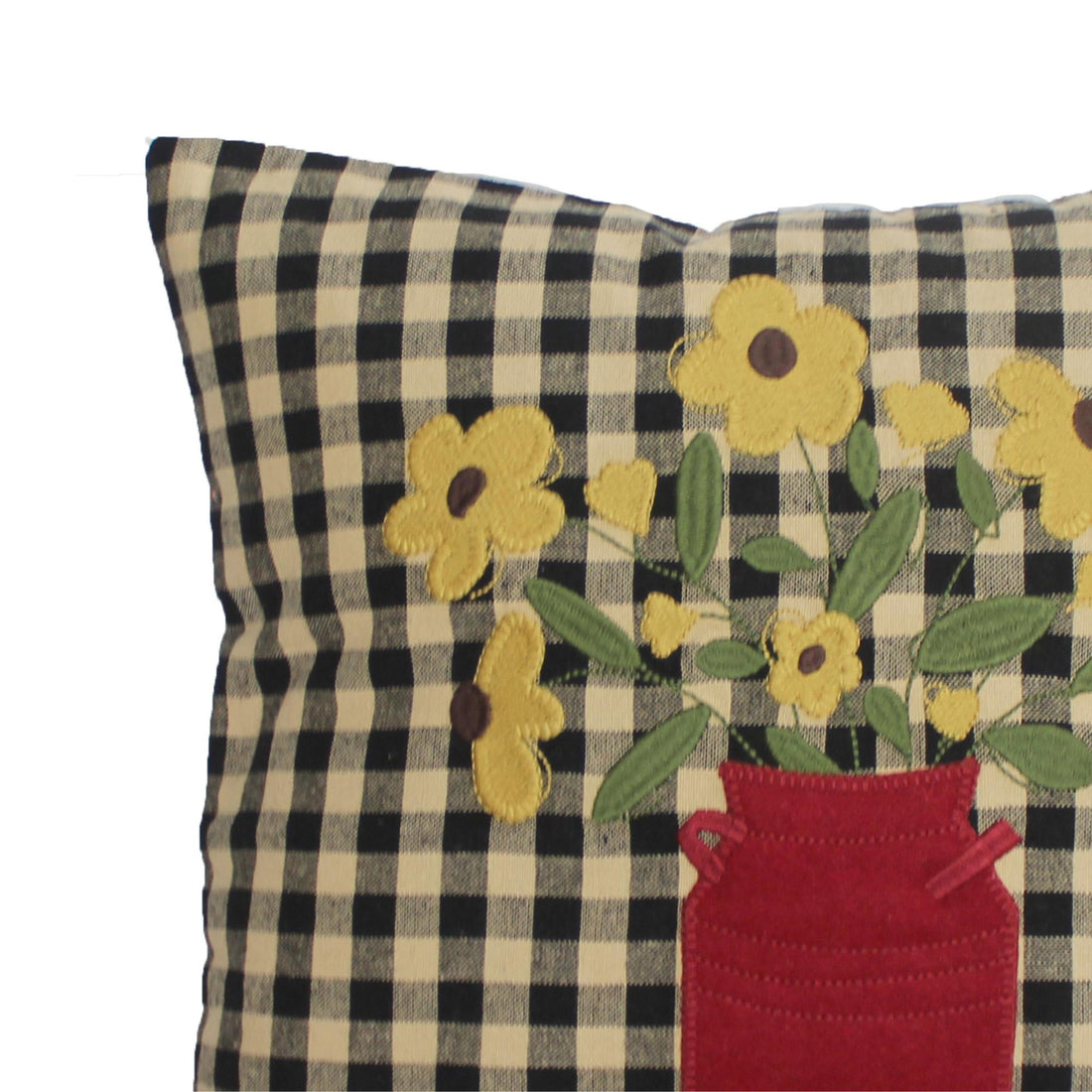 Country Bouquet Pillow 14 In - Home Collections by Raghu