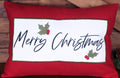 C Merry Christmas Pillow 14 Inx20 In - Home Collections by Raghu