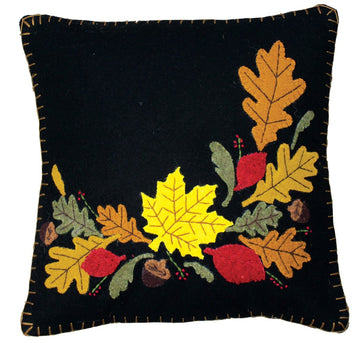 Fall Leaves  Pillow - Home Collections by Raghu