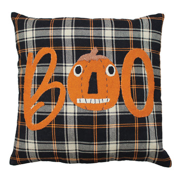 Primitive Fall Plaid Pillow - Home Collections by Raghu