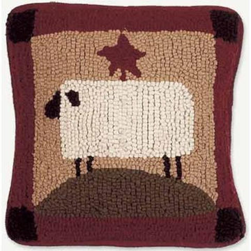 Nutmeg - Multi Sheep Pillow - Home Collections by Raghu
