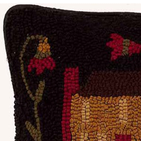 Black - Multi Homecoming Pillow - Home Collections by Raghu