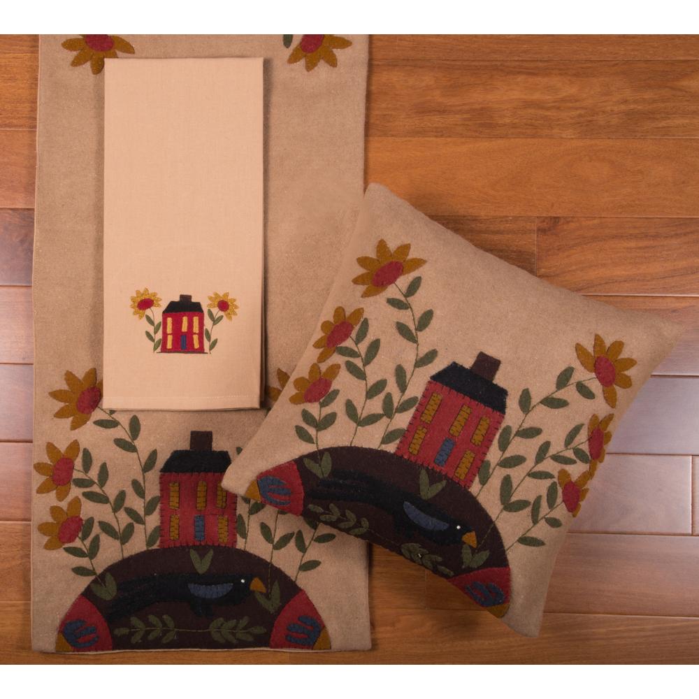 In the Country Pillow-  Home Collections by Raghu