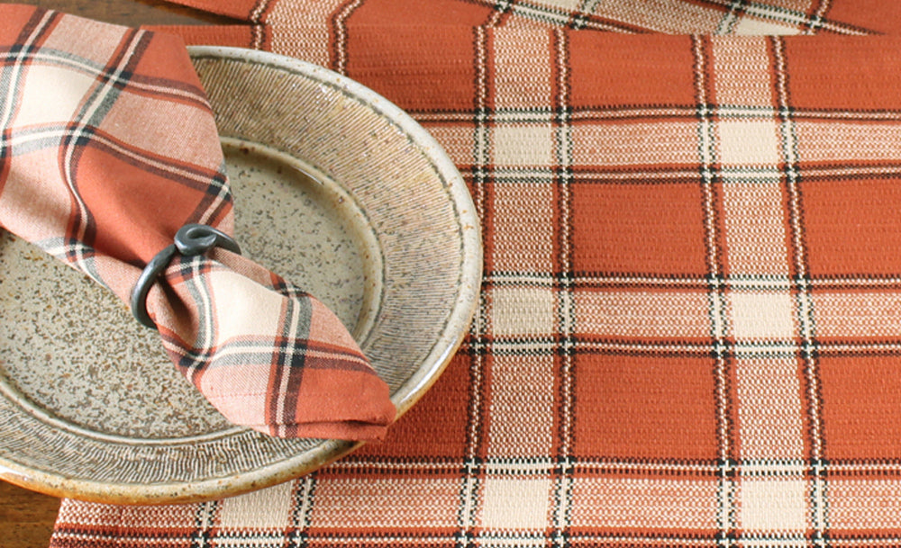 Harvest Moon Orange Placemat  - Home Collections by Raghu