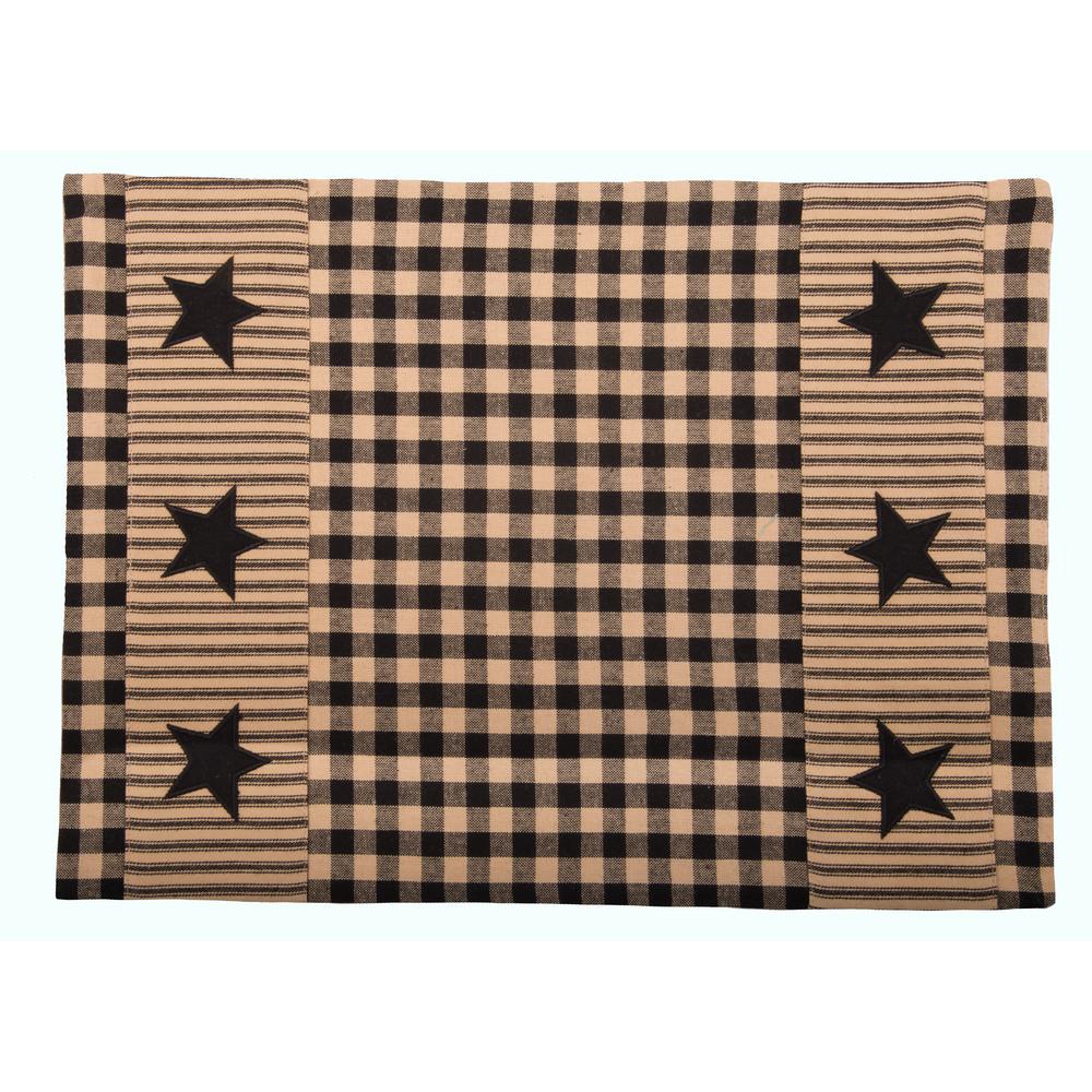 Heritage House Star Placemat-  Home Collections by Raghu