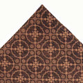 Black Tan Marshfield Jacquard Placemat Set Of Six - Home Collections by Raghu