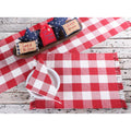 Buffalo Check Crimson Red Placemat - Home Collections by Raghu