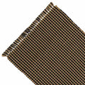 Black Oat Newbury Gingham Placemat Set Of Six - Home Collections by Raghu