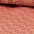 Barn Red Tan Marshfield Jacquard Pillow Sham - Home Collections by Raghu