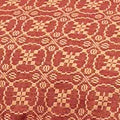 Barn Red Tan Marshfield Jacquard Pillow Sham - Home Collections by Raghu