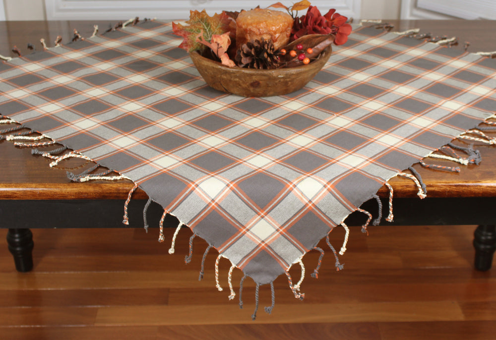 Fall Sky Gray Table Square  - Home Collections by Raghu