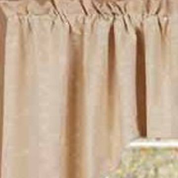 Cream Candlewicking Cream Swag Lined - Home Collections by Raghu