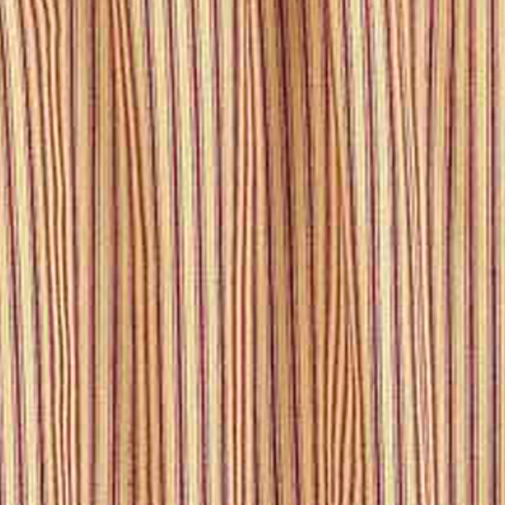 Barn Red Nutmeg York Ticking Swag Lined - Home Collections by Raghu