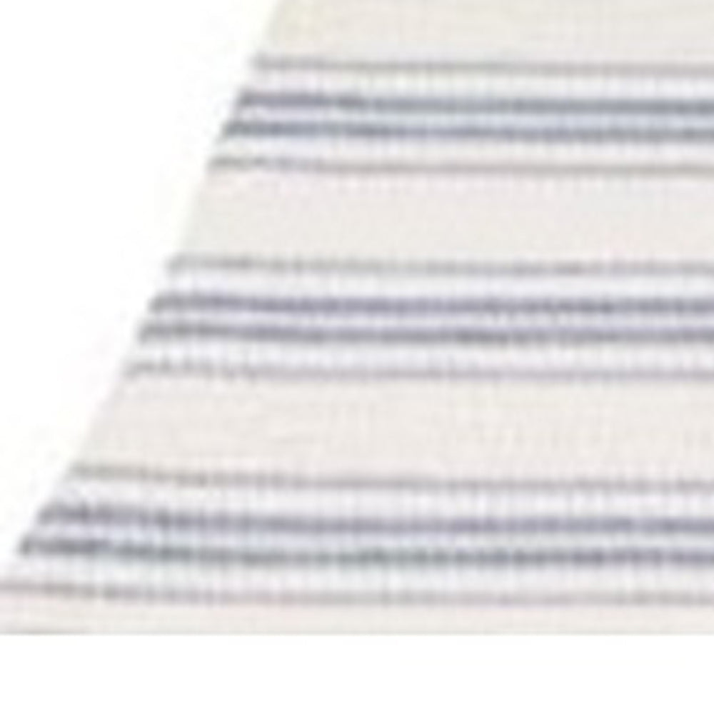 Grain Sack Stripe 45" Table Runner Colonial Blue - Cream - Home Collections by Raghu