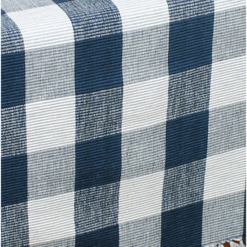 Buffalo Check Navy Blue Table Runner 14x45 T4511014
