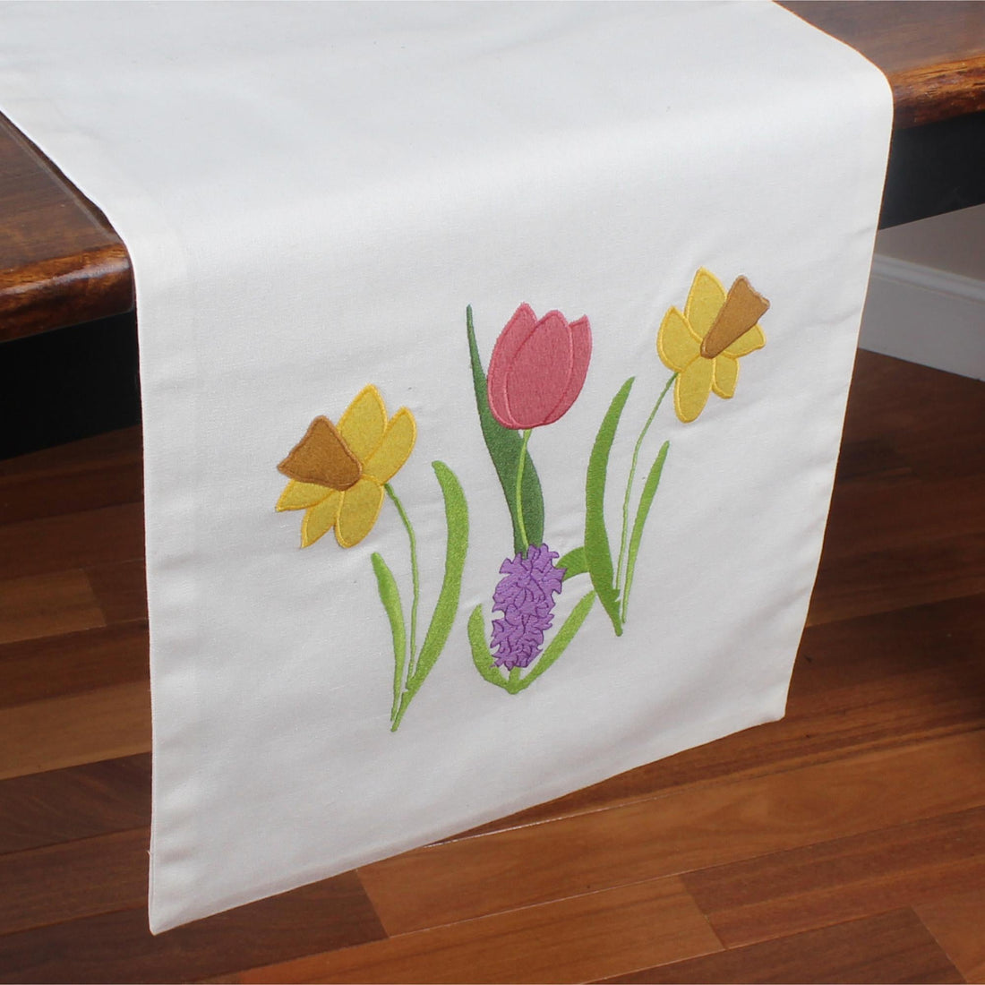 Spring Florals Table Runner - Home Collections by Raghu