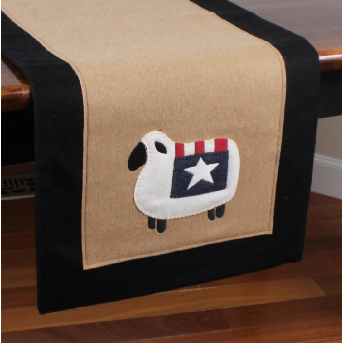 Liberty Sheep Wool Felt Table Runner - Home Collections by Raghu