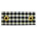 Sunflower Buffalo Check Table Runner - Home Collections by Raghu