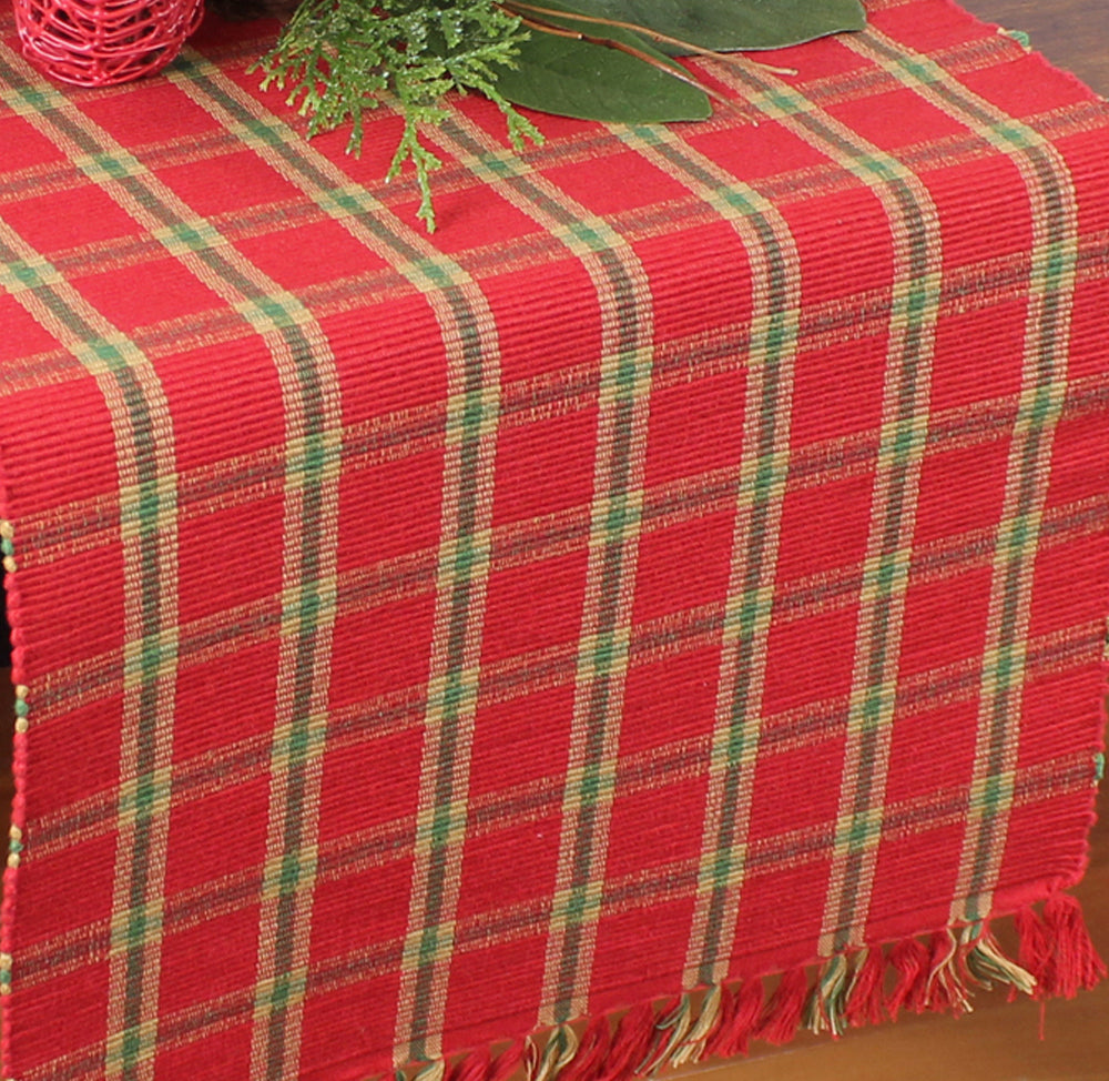 Yuletide Red  Table Runner  - Home Collections by Raghu