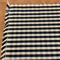 Black Nutmeg Heritage House Check Black Table Runner - Home Collections by Raghu