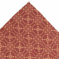 Barn Red Tan Marshfield Jacquard Table Runner - Home Collections by Raghu