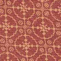 Barn Red Tan Marshfield Jacquard Table Runner - Home Collections by Raghu