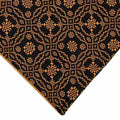 Black Mustard Lover?�?????’??ƒ?§??S Knot Jacquard Table Runner - Home Collections by Raghu