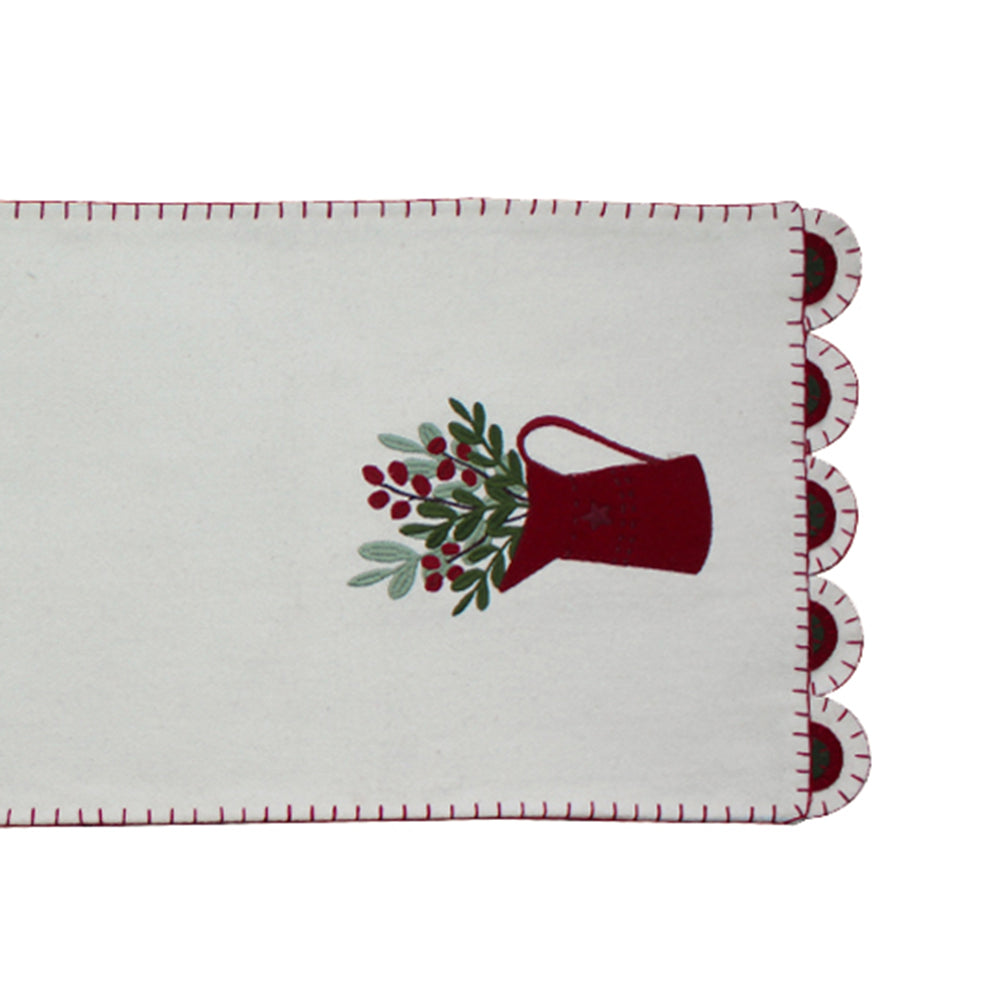 Holiday Pitcher Table Runner - Home Collections by Raghu