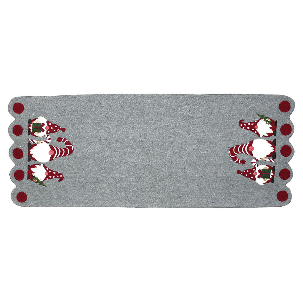 Holiday Gnomes Table Runner - Home Collections by Raghu