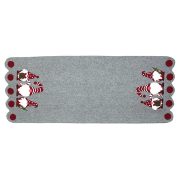 Holiday Gnomes Table Runner - Home Collections by Raghu