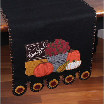 F Farmers Market Table Runner - Home Collections by Raghu